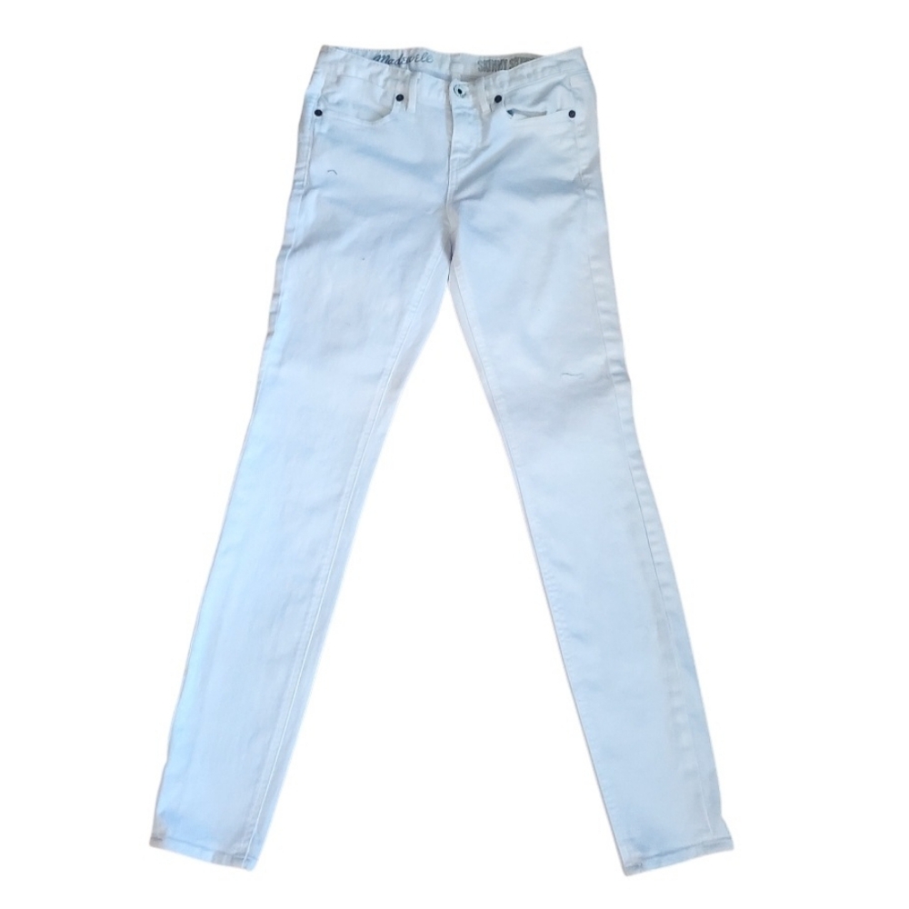 Made White Skinny Skinny Jeans for Women Size 27x32